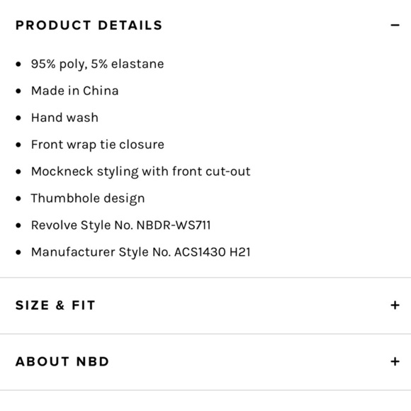 NWT NBD kiara fuchsia long sleeve wrap blouse - Picture 9 of 9